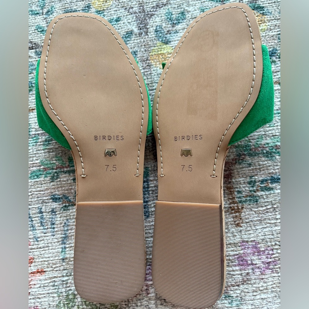 Birdies The Kiwi in Kelly Green Suede, Limited, NWOT - Picture 11 of 13